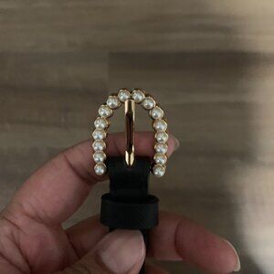 Black and Pearl Belt